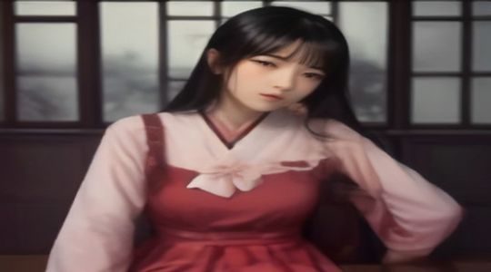 和服美女被草小众精品内容导航封面图，日式美学与现代内容平台结合，暖色调仪式感画面